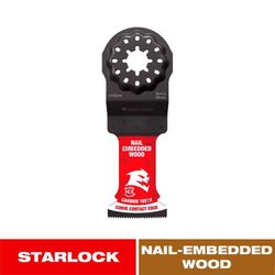 Diablo Demo Demon Amped 1-3/4 in. L X 1-1/4 in. W Carbide Oscillating Blade Nail-Embedded Wood 1 pk