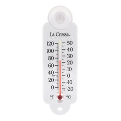 La Crosse Technology Tube Thermometer Plastic White