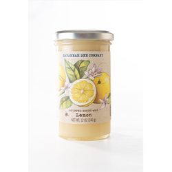 Savannah Bee Company Lemon Whipped Honey 12 oz Jar