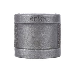STZ Industries 4 in. FIP each X 4 in. D FIP each Black Malleable Iron Coupling