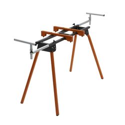Bora Steel 116 in. L X 36 in. H X 10 in. W Folding Miter Saw Stand Orange 1 pc