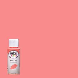 Testors Matte Coral Cove Craft Spray Paint 2 oz