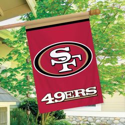 Briarwood Lane San Francisco 49ers House Flag 28 in. W X 40 in. L