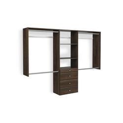 Easy Track 14 in. L Wood Closet Organizer