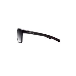 Native Wells XL Sunglasses Women's Matte Black Frame Gray Lens Blue Light Blocking