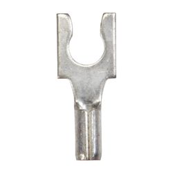 Jandorf 22-18 Ga. Uninsulated Wire Spade Terminal Silver 5 pk