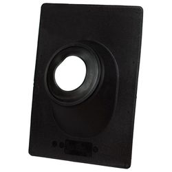 Oatey No-Calk 12 in. W X 16 in. L Thermoplastic Roof Flashing Black