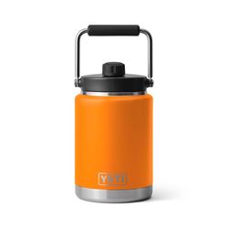 YETI Rambler 0.5 gal King Crab Orange BPA Free Insulated Jug