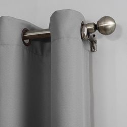 No. 918 Webster Gray Curtain 80 in. W