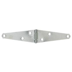Ace 4 in. L Zinc-Plated Heavy Duty Strap Hinge 1 pk