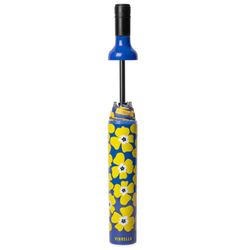 Vinrella Blue Floral 38 in. D Umbrella