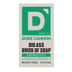 Duke Cannon Productivity Eucalyptus and Peppermint Scent Bar Soap 10 oz 1 pk