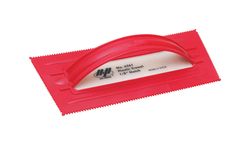 Marshalltown QLT 4-1/4 in. W X 9-1/2 in. L Plastic V Notched Trowel