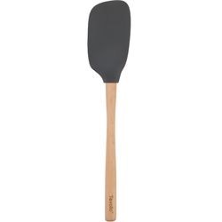 Tovolo Flex-Core Charcoal Silicone/Wood Spoonula
