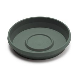 Bloem Terra 2.75 in. H X 14.75 in. W X 12.75 in. D Plastic Traditional Plant Saucer Basil