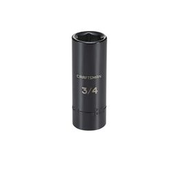 CRAFTSMAN 3/4 in. X 1/2 in. drive SAE 6 Point Deep Impact Socket 1 pc