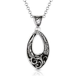 Montana Silversmiths Women's Shadow & Shine American Made Necklace