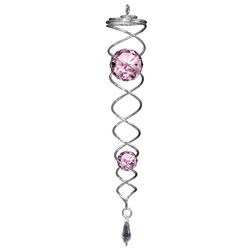Spinfinity Designs Stainless Steel 7.5 in. Wind Spinner Twister