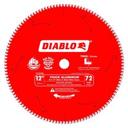 Diablo 12 in. D X 1 in. TiCo Hi-Density Carbide Circular Saw Blade 72 teeth 1 pk