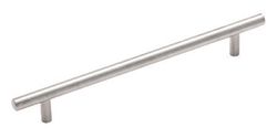 Amerock Contemporary Bar Cabinet Pull 7-9/16 in. Stainless Steel Silver 1 pk