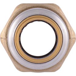 SharkBite Push to Connect 1/2 in. PTC each X 3/4 in. D FPT Brass Adapter