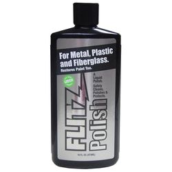 Flitz No Scent Concentrated Cleaner and Polish Liquid 16 oz