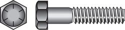 HILLMAN 3/4 in. D X 2-1/2 in. L Heat Treated Steel Hex Head Cap Screw 20 pk