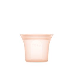 Zip Top 9 oz Peach Storage Cup 1 pk