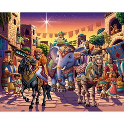 Boardwalk Three Wise Men Jigsaw Puzzle Multicolored 1000 pc