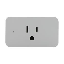 Satco Starfish Commercial and Residential Copper/Plastic Outlet Adapter Smart-Enabled Plug Non-NEMA