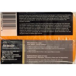 Armaly ProPlus Heavy Duty Antibacterial Tiling Sponge For Latex Caulking & Un-Sanded Grouting 6.25 i