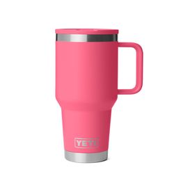 YETI Rambler 30 oz Tropical Pink BPA Free Travel Straw Mug