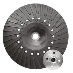 Century Drill & Tool 7 in. D Rubber Backing Pad 5/8 in.-11 20000 rpm 1 pc