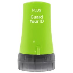 PLUS Guard Your ID 2.69 in. H X 1.5 in. W Round Green Identity Protection Roller 1 pk