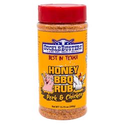 SuckleBusters Honey BBQ Rub 13.75 oz