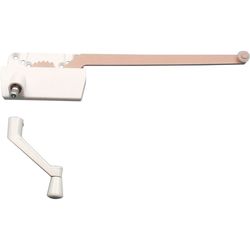 Prime-Line White Steel Right Single-Arm Casement Window Operator For Truth
