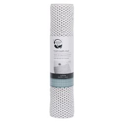Zenna Home 36 in. L X 17 in. W White PVC Foam Bath Mat