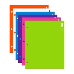 Bazic Products 11.71 in. W X 9.5 in. L Assorted Portfolio