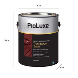 ProLuxe 23 Plus RE Transparent Satin Mahogany Oil-Based Acrylic/Alkyd/Urethane Wood Finish 1 gal