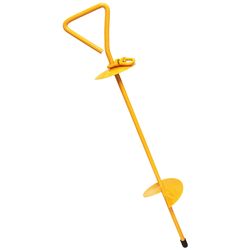 PDQ Boss Pet Yellow Metal Dog Tie Out Stake Large/X-Large