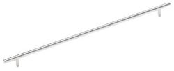 Amerock Contemporary Bar Cabinet Pull 18 in. Stainless Steel Silver 1 pk