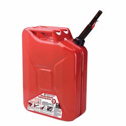 Midwest Can Quick Flow Spout Metal Gas Can 5 gal