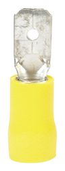 Ace 12-10 AWG AWG Insulated Wire Male Disconnect Yellow 8 pk