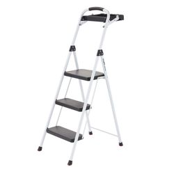 Lift Ladders 4.28 ft. H Steel Step Ladder Type II 225 lb. cap.
