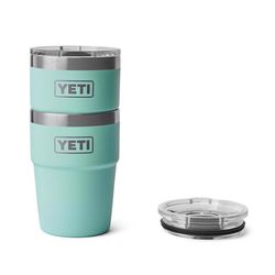 YETI Rambler 16 oz Seafoam BPA Free Stackable Tumbler with MagSlider Lid