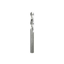 Freud 1/4 in. D X 1/8 in. X 3 in. L Carbide Tipped Ball Nose Up Spiral Bit