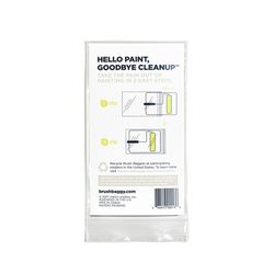BrushBaggy 17.75 in. W X 20.75 in. L Clear Polypropylene Paint Tray Baggy