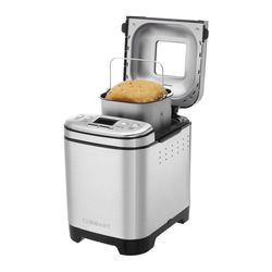 Cuisinart Brushed Nickel Silver Stainless Steel 2 lb Breadmaker