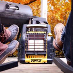 DeWalt 12000 Btu/h 300 sq ft Radiant Propane Portable Heater