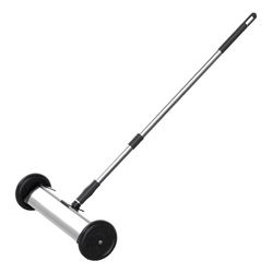 Magnet Source 15.5 in. Telescoping Push-Type Magnetic Mini Sweeper 35 lb. pull